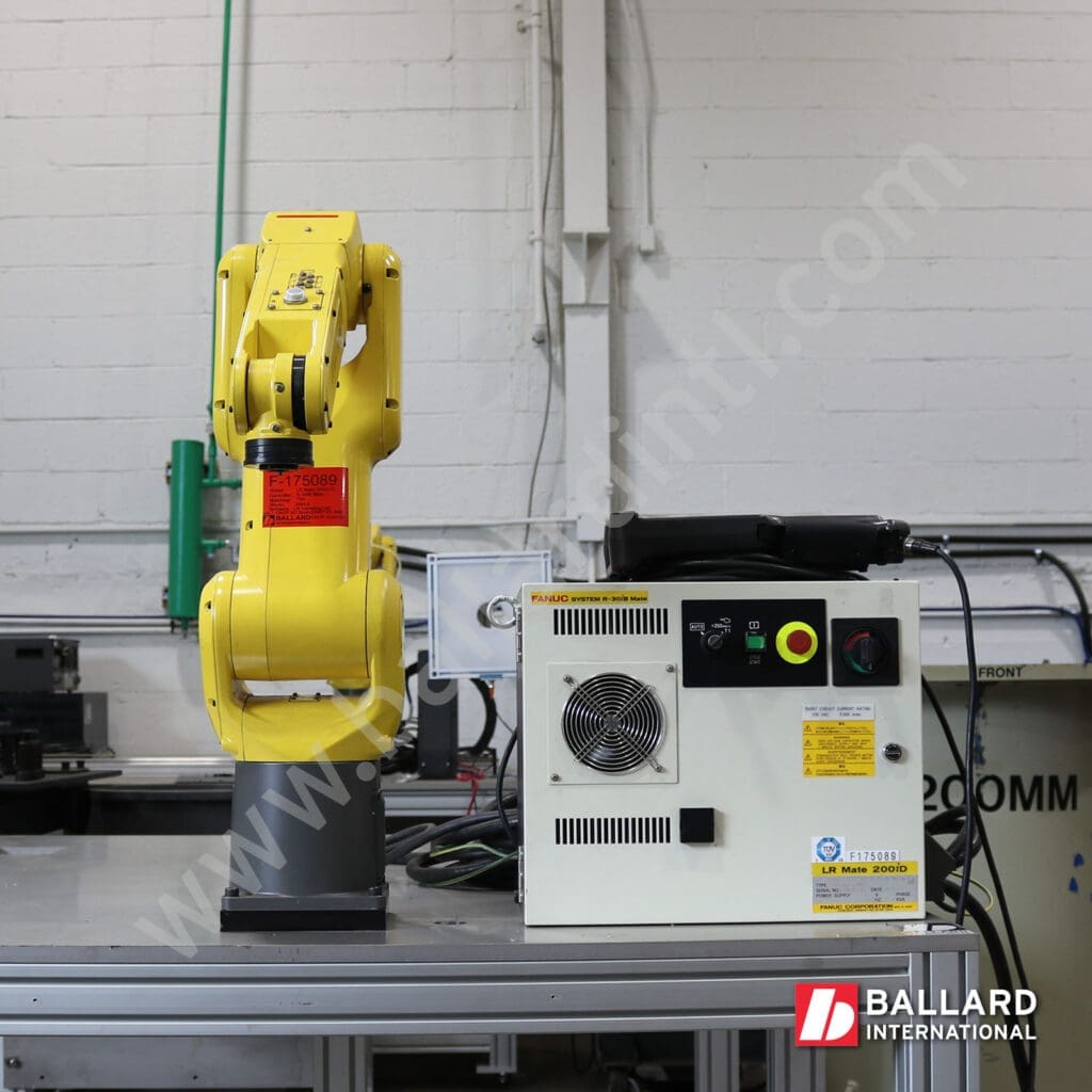 FANUC LR Mate 200iD/7L Robot w/ R30iB Mate Controller Front View