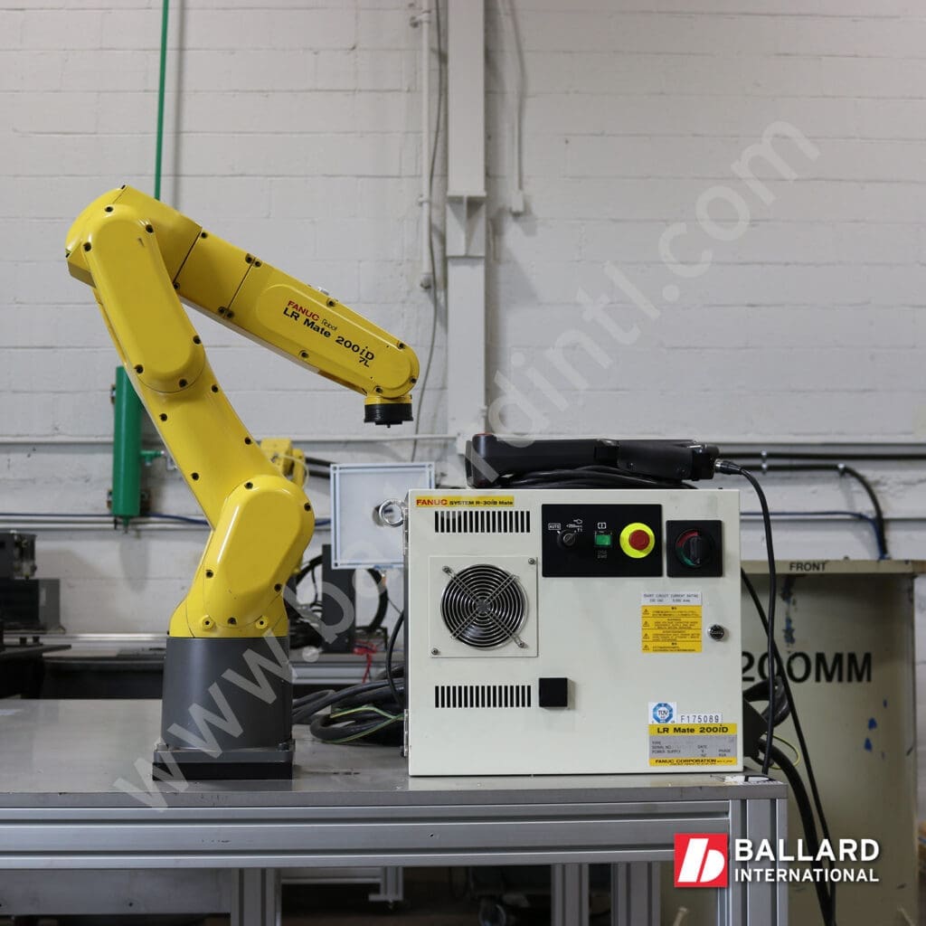 Used Robot for Sale FANUC LR Mate 200iD/7L Robot w/ R30iB Mate Controller