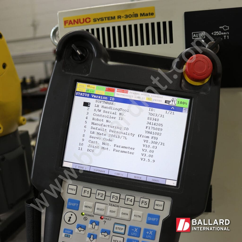 FANUC LR Mate 200iD/7L Robot with Teach Pendant Under Power