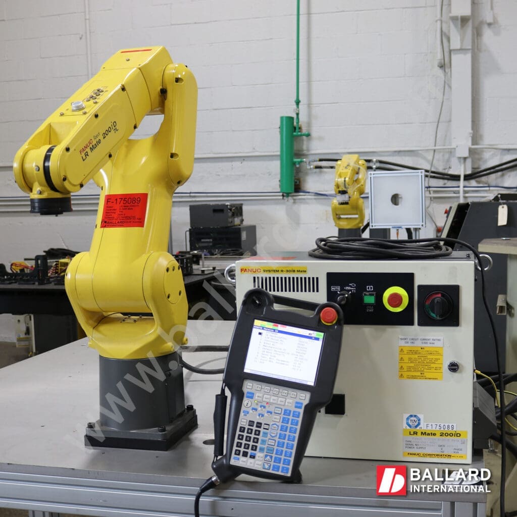 FANUC LR Mate 200iD/7L Robot w/ R30iB Mate Controller with Teach Pendant