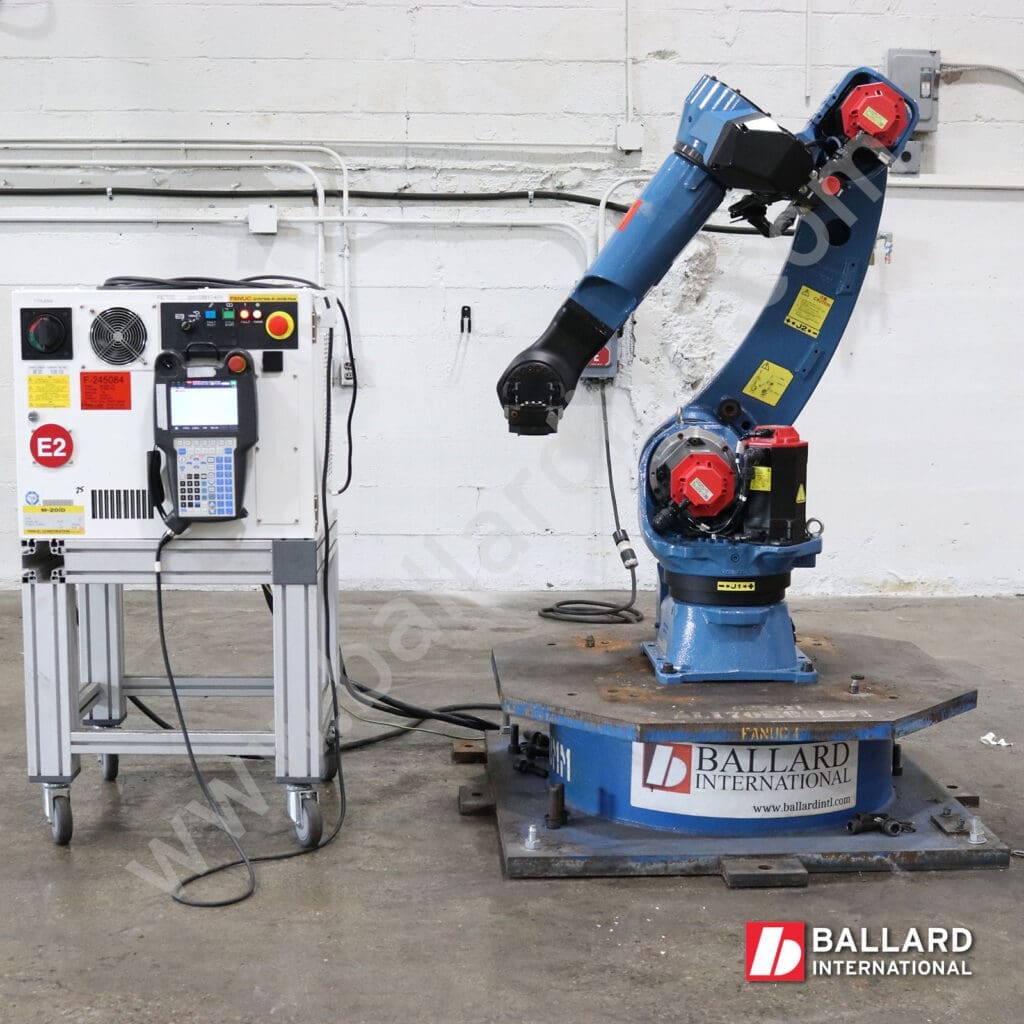 FANUC M-20iD/25 w/ R-30iB Plus Controller under power left facing view