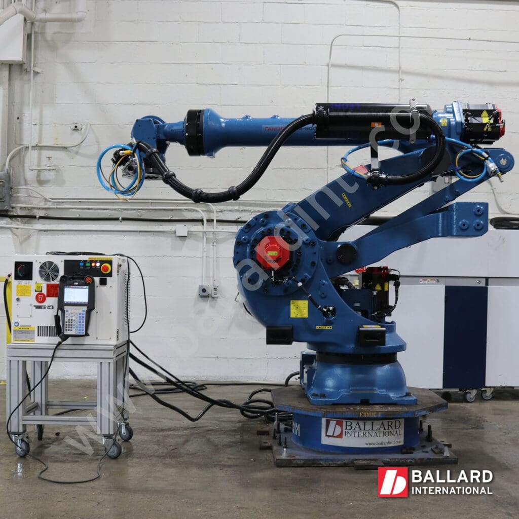 FANUC M-900iB/330L with R30iB Plus controller, used industrial robot complete system with teach pendant and dress package F993859