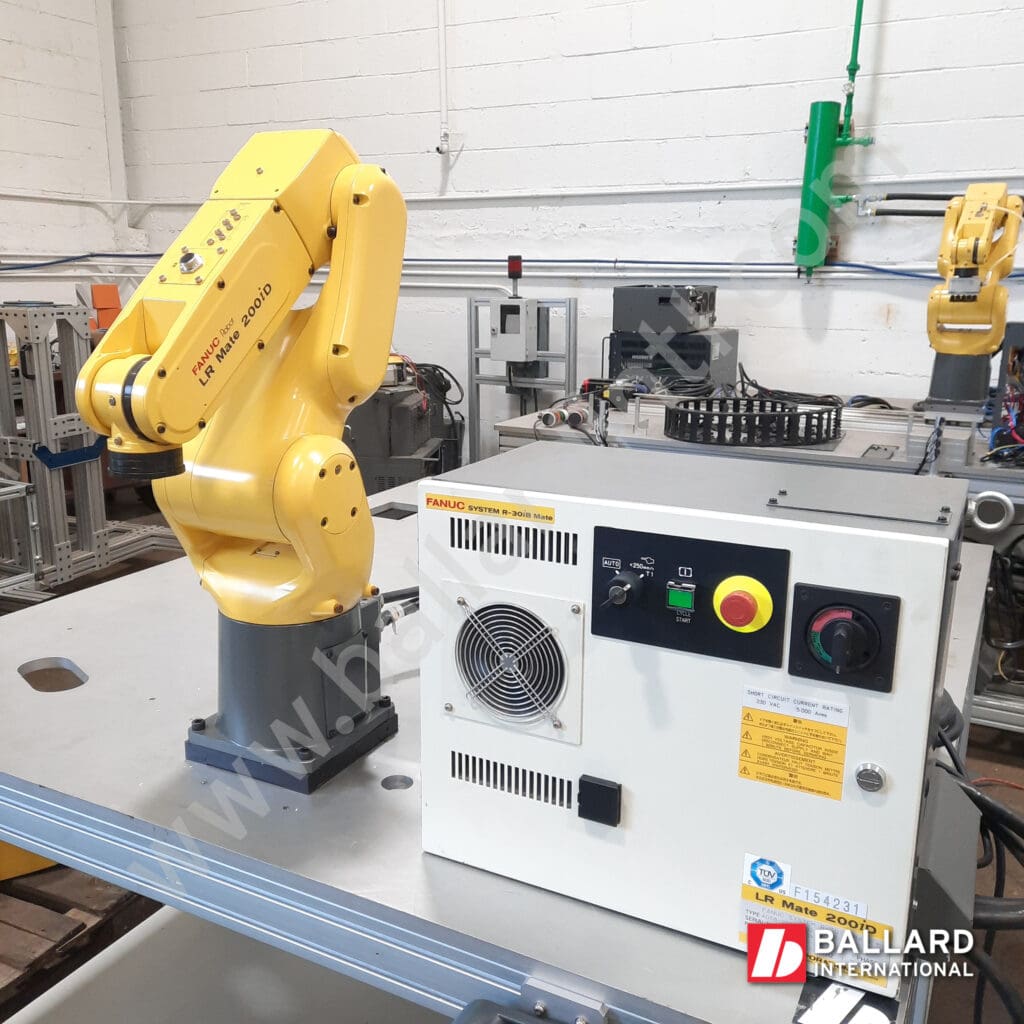 FANUC LR Mate 200iD compact 6 axis robot complete system with R30iB Mate Controller Cabinet F154231
