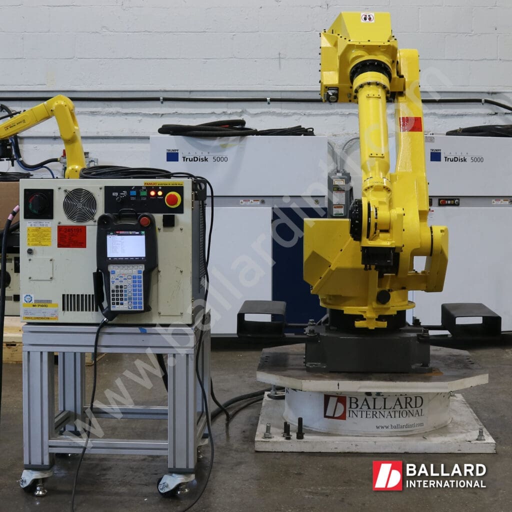FANUC M-710iC/70 Robot with R30iB Plus Controller front facing used industrial robot