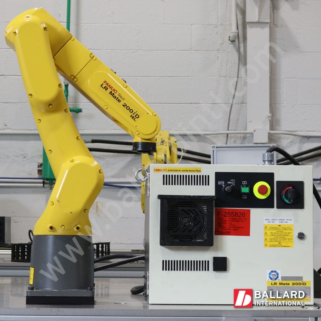 FANUC LR Mate 200iD/14L with R30iB Mate Plus complete system used industrial robot F255826