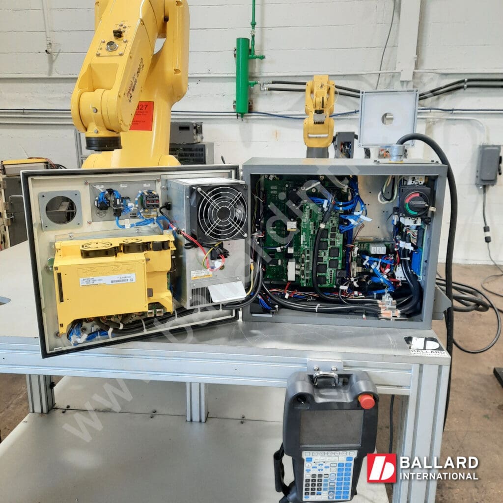 FANUC R30iB Mate Plus Controller cabinet for LR Mate 200iD/14L complete used industrial robot system