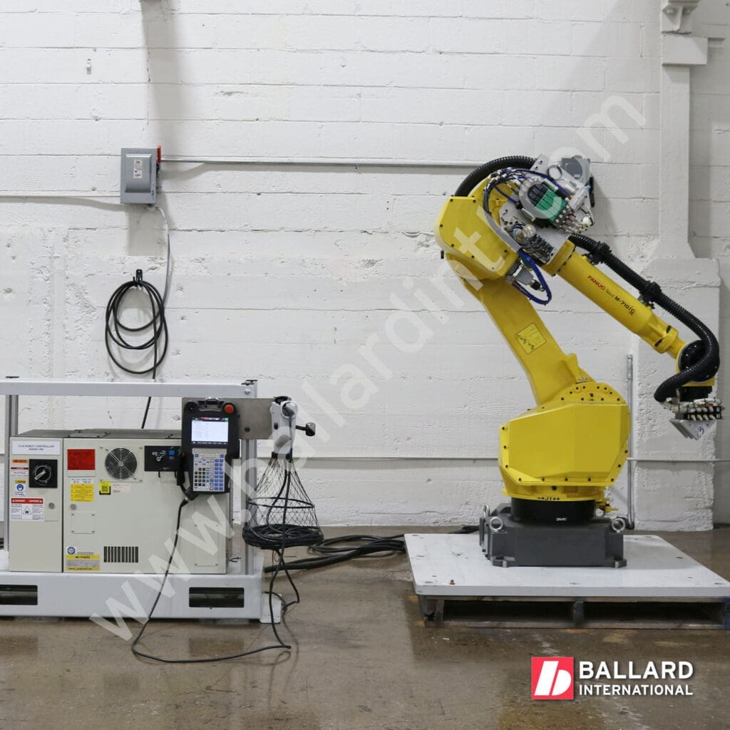 FANUC M-710iC/70 Robot System with R30iB Plus Controller, dress package and teach pendant, used industrial robot F435185