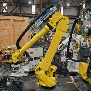 Fanuc M-710iC_45M w R30iB Plus Controller - Ballard International - We Buy & Sell Used Industrial Robots Fanuc M-710iC/45M Robot with R30iB Plus Controller