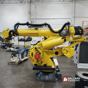 Fanuc M-900iB_400L Robot with R30iB Plus Controller - Ballard International - We Buy & Sell Used Industrial Robots Fanuc M-900iB/400L Robot with R30iB Plus Controller